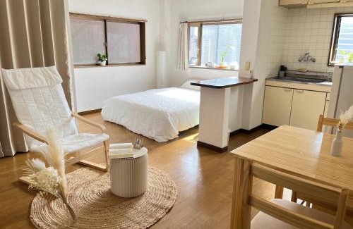 Beppu Apartment | ᛃ 眠りの癒 ᛃ Cozy Apt In The Heart of Beppu 201