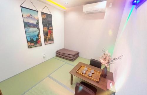 Tanimachi House | 家庭房-中央区-心斋桥-道顿堀-黑门市场-大阪城公园-梅田-京都-神户-奈良-车站200m-独立卫浴-二室一厅一厨一卫一浴