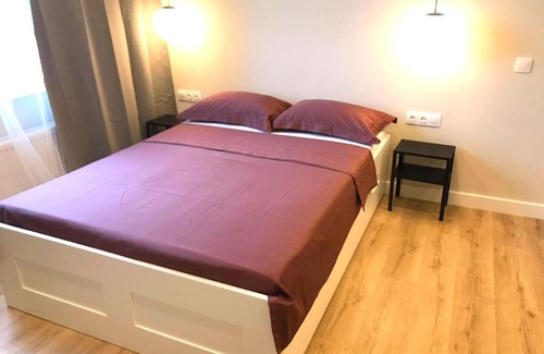 Ufa Apartment | 002 Аксакова,2 Однокомнатные апартаменты с Джакузи, Кондиционером и Красивым видом из окна