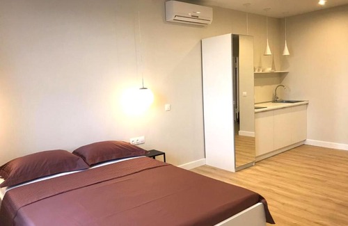 Ufa Apartment | 002 Аксакова,2 Однокомнатные апартаменты с Джакузи, Кондиционером и Красивым видом из окна