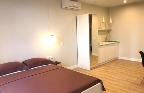 Ufa Apartment | 002 Аксакова,2 Однокомнатные апартаменты с Джакузи, Кондиционером и Красивым видом из окна