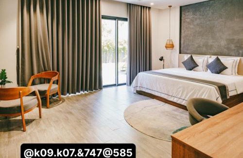 Phuoc Thuan Apartment | 04-Biệt thự cao cấp Hồ Tràm-3BR SUPER KINGS, Hồ bơi to,BBQ, cầu ra ngắm biển