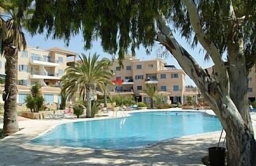 Paphos Apartment | 1 Bed Apt In Kings Palace With Sea & Pool Views. Sleeps 2, TV, Wi-Fi, AC