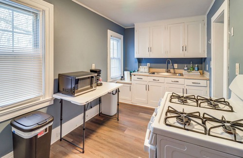Adrian House | 1 Block to Downtown Adrian: Spacious Home!