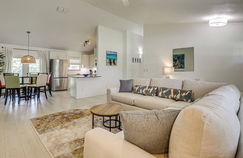 Butler Beach House | < 1 Mi to Butler Beach! Home w/Backyard Oasis