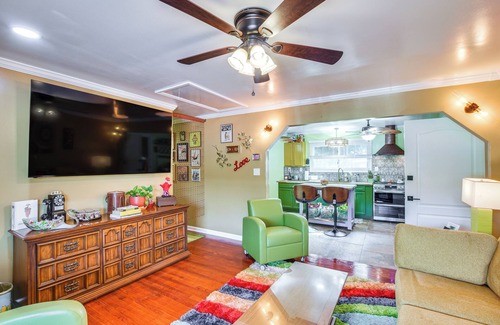 Pine Forest House | 1 Mi to Fort Bragg: Family Home w/Backyard