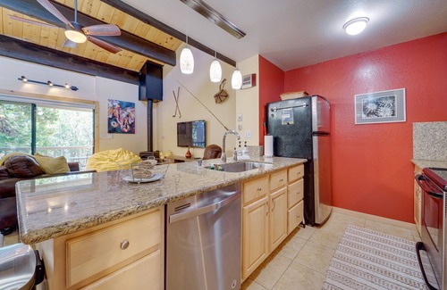 Kings Beach Condo | 1 Mi to Lake Tahoe: Condo w/Deck in Kings Beach!