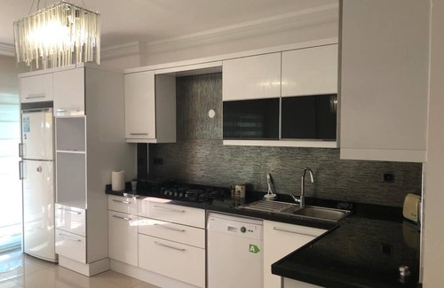 Alanya Apartment | 100 m to the sea and next to the Dim River with a very nice garden veranda