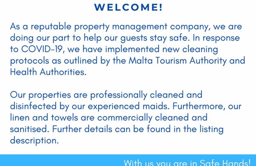 Qawra Apartment | 100 m² Apartment ∙ 3 bedrooms ∙ 6 guests