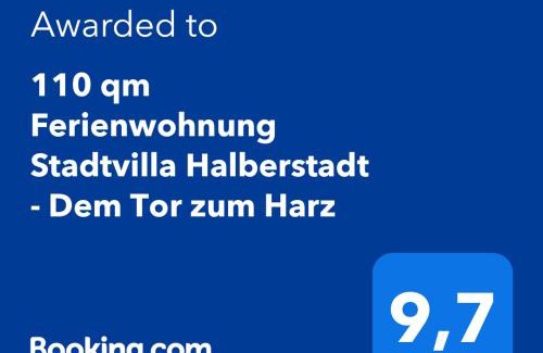 Halberstadt Apartment | 110 qm Ferienwohnung Stadtvilla Halberstadt - Dem Tor zum Harz