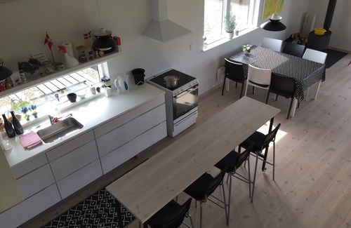 Nykobing Mors House | 115 m2 New built 2-plan house near Galleri Hesselbjerg. Wi-fi. Handicapfriendly.