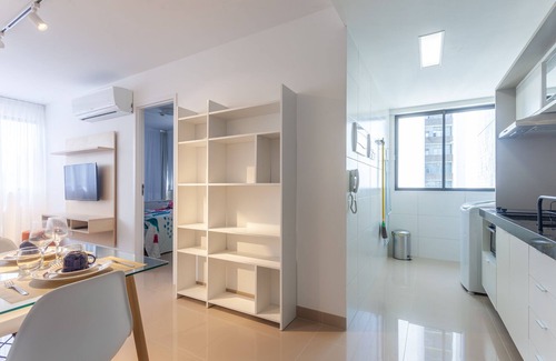 Boa Viagem Apartment | 12 months min/NEW 1 bedroom apartment in high standard Beach Class condominium/Boa Viagem