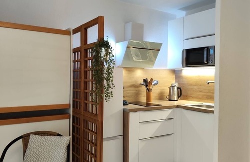 Frejus Port Apartment | 150 m from the beach, superb studio with basement parking