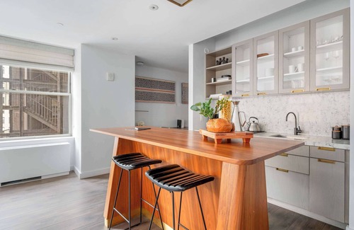 Financial District Apartment | 17John: Presidential King Suite with Sofa Bed