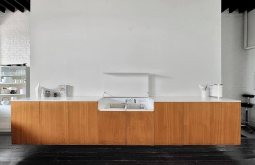 Champaign Apartment | 1960's Mid-Century Modern Loft w/Original Furniture