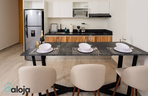 Downtown Cancun Apartment | 1B - Elegant studio with elevator
