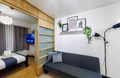 Pembo Apartment | 1BR Condotel Ridgewood Towers Near Airport #RW04-1