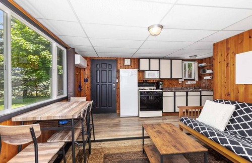 Chippewa Lake Cabin | 1BR Retreat in Chippewa w/pickleball court