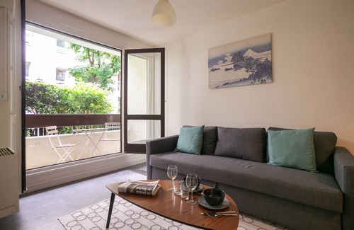 Saint-Fargeau Apartment | 1BR with terrasse/Parking - Civil Lease