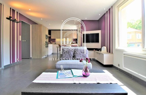 Le Pradet Apartment | 1er étage Coquet 3 pièces 3 étoiles à 700m la mer PK CLiM WiFi Le pradet