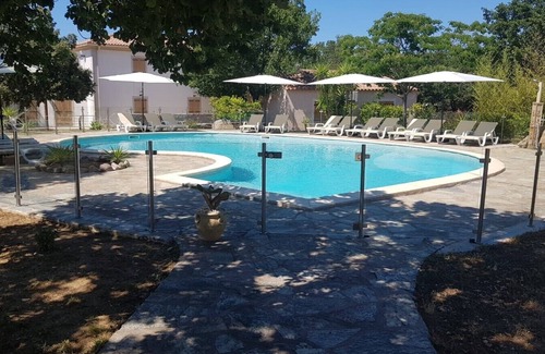 Pigna Apartment | 1km from the beach, apartment g with terrace in residence with swimming pool