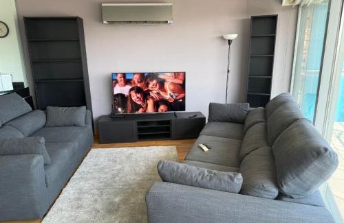 Gibraltar Apartment | 2 Bed Apt in Ocean Village with Pools Jacuzzi Rock Views