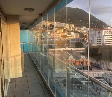 Gibraltar Apartment | 2 Bed Apt in Ocean Village with Pools Jacuzzi Rock Views