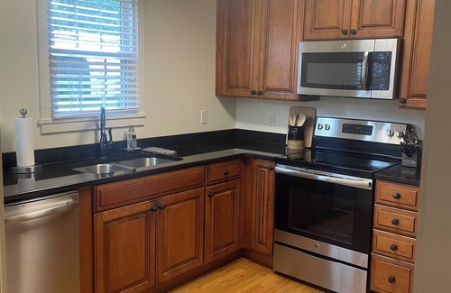 Thomasville House | 2-bedroom house in charming Thomasville w/small, fenced area & covered parking.