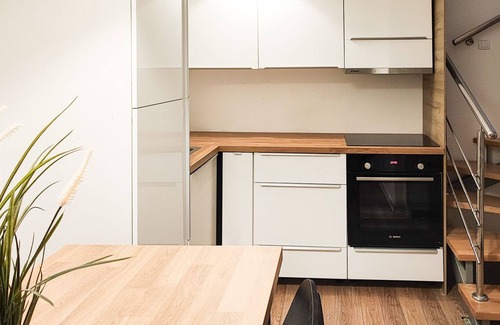 Novi Sad Apartment | 2 Bedroom loft 70 sq m with private parking 5 minutes walking to the main square