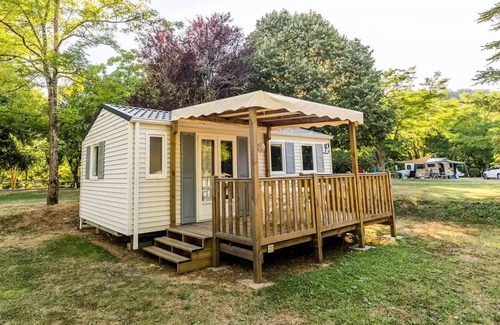 Saint-Pompont House | 2-bedroom mobile home CONFORT - semi-covered terrace sleeps 4
