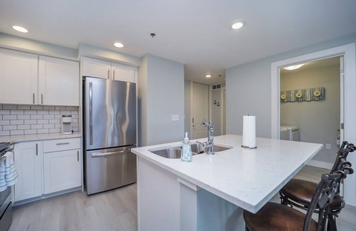 Manistee Condo | 2 Bedroom River Front Condo