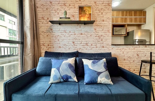 Sao Francisco Apartment | 2 Bedrooms in the amazing Fusion Building w/air and parking space