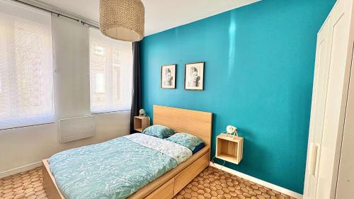 Douai Apartment | 2 chambres en RDC avec terrasse 4 personnes