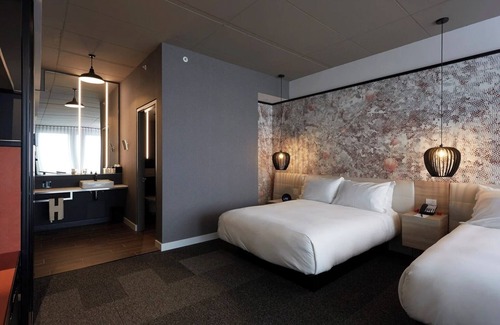 Brossard Hotel | 2 Family-Friendly Rooms Near Bfly, Skyspa & Dining Options in Quartier DIX30