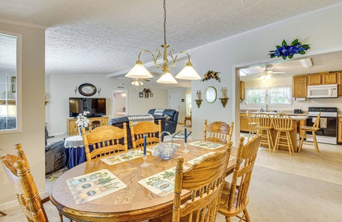 Pelzer House | 2 Mi to Dtwn: Retreat on 3 Acres in Pelzer!