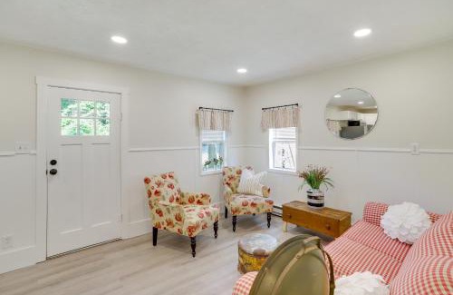 Riverside House | 2 Mi to Hagar Beach Charming Home with Fire Pit!