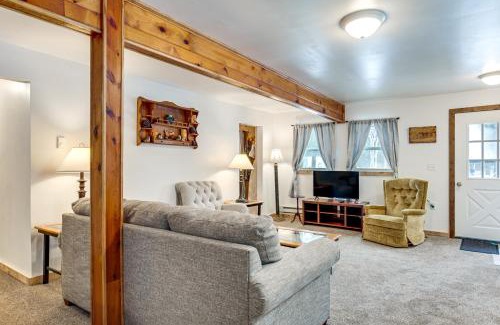 Laurium House | 2 Ponds and Trail Access Peaceful Cabin in Calumet!