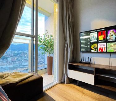 Santo Cristo Apartment | 2 Quartos mais Piscina com Vista para o Cristo