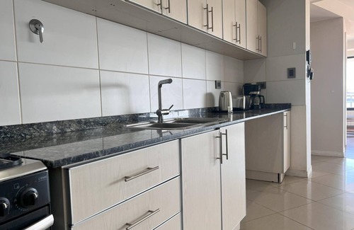Province of Tierra del Fuego Apartment | 2 rooms with a view of the channel and a balcony.