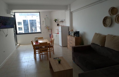 Mamaia-Sat Apartment | 2 rooms apartment, max 5 adults, splendid view on the beach and the sea