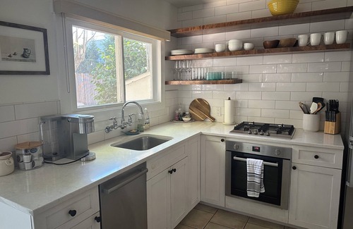 Lower State Cottage | 2 West Beach Cottages, 1 Block to Beach & Downtown, Harbor & Funk Zone