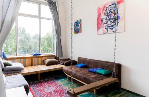 Moabit Apartment | 200 qm LOFT am Fluss für Freunde und Familien !