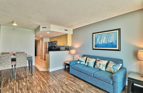 Downtown Myrtle Beach Condo | 2024 Newly Renovated Breathtaking Pristine Luxury1Br1Ba/Oceanfront/pools/WiFi