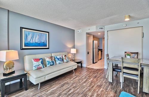 Downtown Myrtle Beach Condo | 2024 Newly Renovated Breathtaking Pristine Luxury1Br1Ba/Oceanfront/pools/WiFi