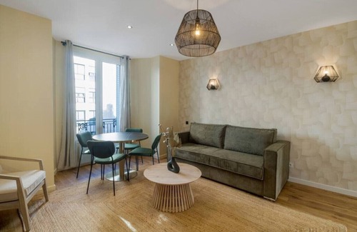 Charonne Apartment | 21.appart 4pers#1 Bedroom #père Lachaise #nation