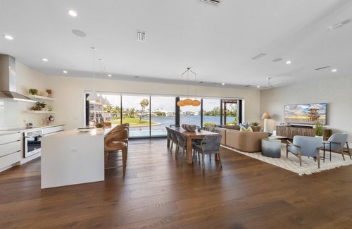 Holmes Beach House | 28-Night Min Luxury Canal Home with Pool & Deck