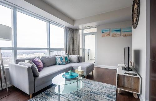 Willowdale Apartment | 2BD 2BR Panoramic View Sheppard Metro Free parking