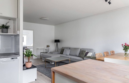 Lahti Apartment | 2BR Apt near Center with Free Parking
