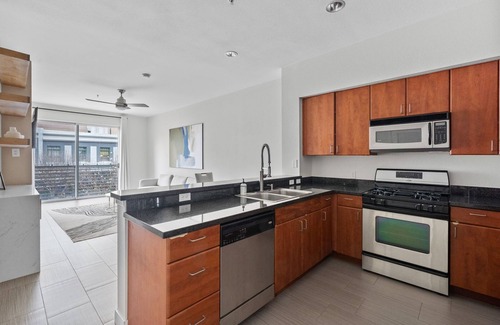 East Village Apartment | 2nd Floor Gaslamp Views on 5th Ave