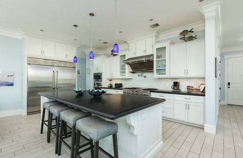 Beachside Village House | 2nd Row Dog Friendly Home w/Gulf views, 2 Decks, Screened Area